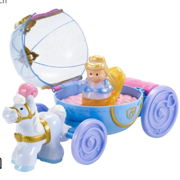 Fisher-Price Little People Disney Princess, Cinderella's Coach - Picture 4 of 10